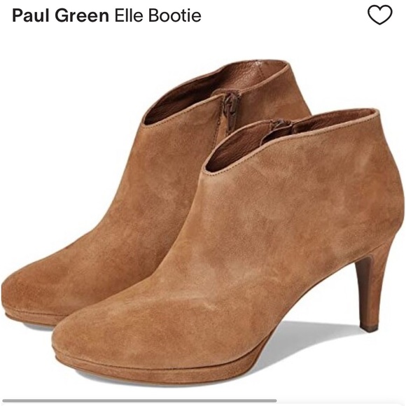 Paul Green Shoes - Elle Bootie. PAUL GREEN. Color: Sisal. US size 8